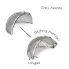 Good Directions 18" Spark Fireplace Screen with Lifter Stainless Steel - 3 of 4
