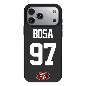 NFL San Francisco 49ers Players Game Tactic MagSafe Compatible Cell Phone Case for Apple iPhone 17 Series - 1 of 4