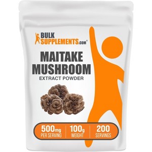 BulkSupplements Maitake Mushroom Extract Powder - 1 of 4