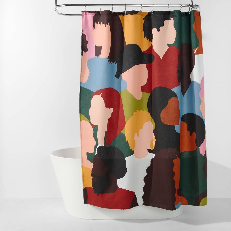 &#8216;All Together&#39; Shower Curtain - Room Essentials&#8482;, 1 of 8