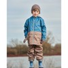 Deux par Deux Boy Colorblock Mid-Season Jacket Neutral Blue and Taupe - 3 of 4