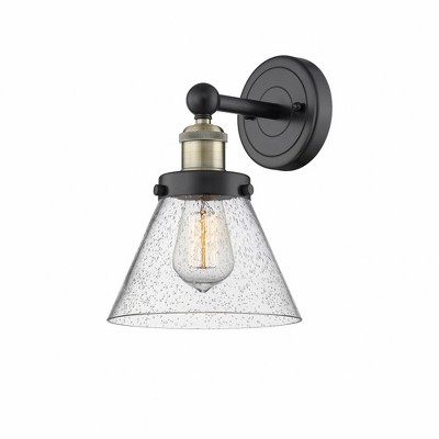 Cone - 1 Light Wall Sconce In Industrial Style-11.5 Inches Tall and 7.75 Inches Wide