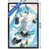 Trends International Hatsune Miku - Waving Framed Wall Poster Prints - image 3 of 4