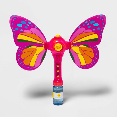 Photo 1 of 6 ITEMS )Light Up Butterfly Bubble Wand - Sun Squad