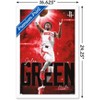 Trends International NBA Houston Rockets - Jalen Green 23 Framed Wall Poster Prints - 3 of 4