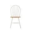 Set of 2 Windsor Dining Chair Wood/White/Natural - Boraam - image 4 of 4