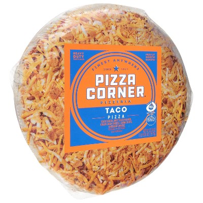 Pizza Corner Taco Frozen Pizza - 25.39oz