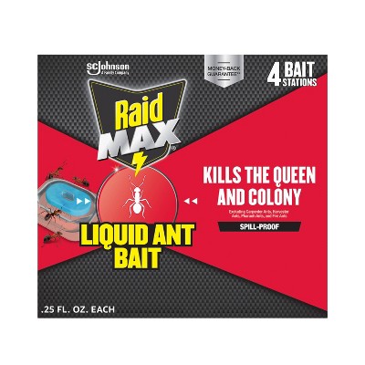 Raid Max Liquid Indoor Ant Traps - 4oz