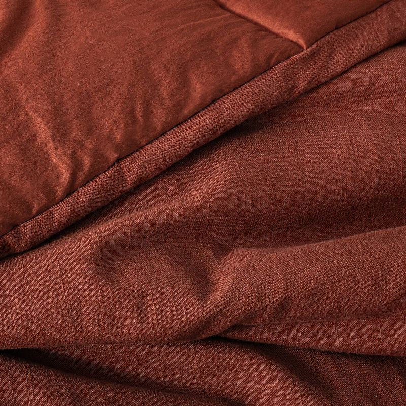 Heavyweight Linen Blend Comforter & Sham Set - Casaluna™, 5 of 16