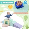 Baofuwish  7 in 1 Soft Climb and Crawl Foam Playset,Childrens Soft Play Equipment Blocks,Kids Crawling and Climbing Indoor Playground - 3 of 4