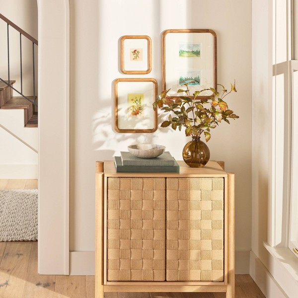 Arreglo de hoja de álamo XL en vidrio ámbar - Hearth & Hand™ with Magnolia 2