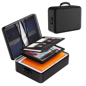 Fireproof & Waterproof Document Storage Box with Secure Lock