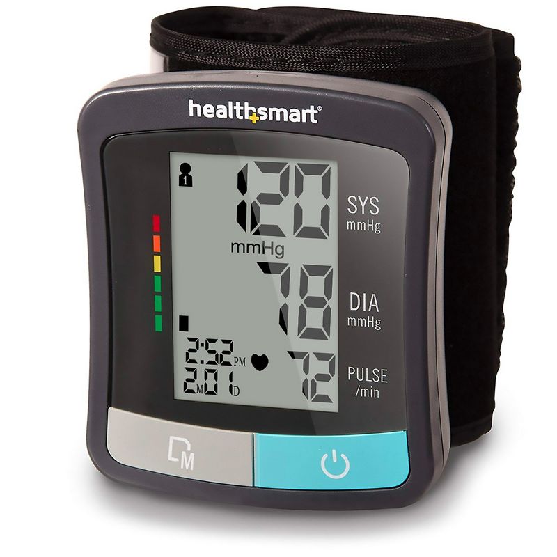 Mabis HealthSmart Wrist Blood Pressure Monitor, 1 Count, 1 of 6