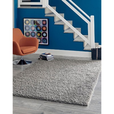 Unique Loom 2' 2 x 3' 1 Eco Plaid Indoor Outdoor Washable Gray Area Rug