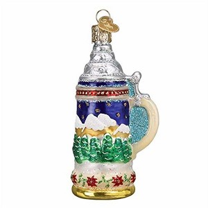 Old World Christmas Blown Glass Ornament for Christmas Tree, German Stein - 1 of 4