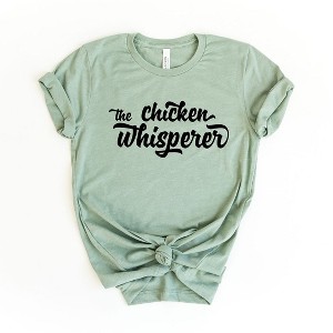 Simply Sage Market Women's The Chicken Whisperer Short Sleeve Graphic Tee - 1 of 4
