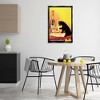 Stupell Industries Vintage Cat & Absinthe Black Framed Floater Canvas Wall Art - 2 of 4
