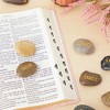 Juvale 12-Pack Inspirational Rocks with Words - Spiritual Christian-Inspired Prayer Stones, Religious Gifts, Zen Home Decor - 3 of 4