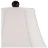 Barnes and Ivy Shonna Traditional Table Lamp 27" Tall Blue White Garden Bird Bell Shade for Bedroom Living Room Bedside Nightstand Office Family House - 2 of 4
