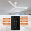 Parrot Uncle 50" White Modern Ceiling Fan with Remote - 3 of 4