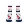 MLB St. Louis Cardinals Large Quarter Socks: Cushioned Heel & Toe, Adult Sizing - 2 of 3