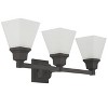 Livex Lighting Mission 3 - Light Vanity in  Bronze - 3 of 4