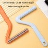 Double-Sided Electrostatic Hair Removal Brush Clothes Dust Removal Scraper(Blue) - 3 of 4
