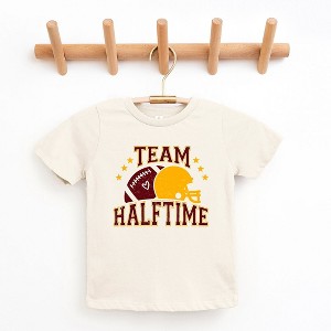 The Juniper Shop Team Halftime Distressed - Maroon Toddler Short Sleeve Tee - 1 of 3