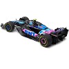 Alpine A524 #10 Pierre Gasly "BWT" Formula One F1 Monaco GP (2024) "Competition" Series 1/18 Diecast Model Car by Solido - 4 of 4