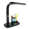 Pivoting Bankers Table Lamp with USB (Includes LED Light Bulb) Black - OttLite: Modern Touch Sensor, ETL Listed - 2 of 4