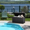 Decksplore 80 Gallon Deck Box Indoor/Outdoor Storage Box  Space-Saving All-Weather - 2 of 4