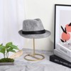 Unique Bargains Metal Tabletop Freestanding Modern Hat Display Stand 2 Pcs - 3 of 3