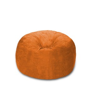 3' Kids' Bean Bag Chair with Memory Foam Filling and Washable Cover - Relax Sacks - 1 of 4