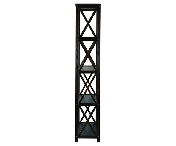 Montego  63" 5 Tier Bookcase