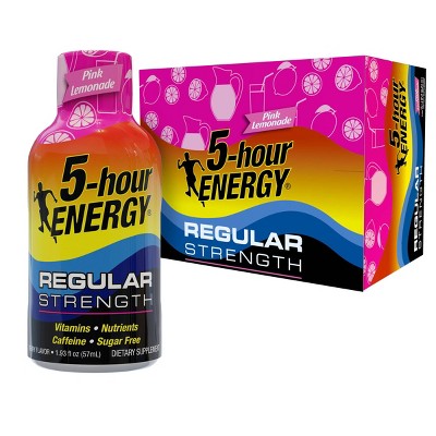 5 Hour Energy Shot - Pink Lemonade - 12ct