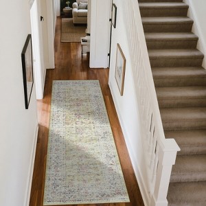 Washable Rug for Living Room, Non-Slip Non Shedding Soft Carpet,Indoor Foldable Printed Accent Rug for Bedroom, Dining Room, Nursery, Office - 1 of 4