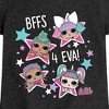 Girls' - LOL Surprise! - BFFS 4 EVA Fitted Short Sleeve Graphic T-Shirt - 2 of 4