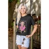 Betty Boop Colorful Paint Splatters Womens Graphic T Shirt Tees Brisco Brands - 4 of 4