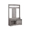 Saint Birch Hawksbury Transitional Hall Tree and Shoe Bench - 2 of 4