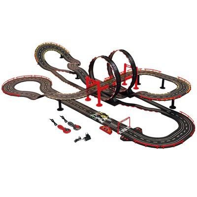 RaceXCale: Mega Loop Racer - 1:43 Scale G5, 2 Magnetic Cars w/ Headlights