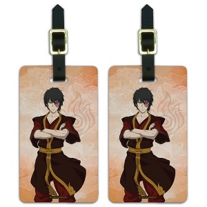 Avatar The Last Airbender Zuko Luggage ID Tags Set of 2 - 1 of 4