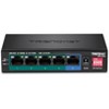TRENDnet 5-Port Gigabit Long Range PoE+ Switch TPELG50 - 2 of 4