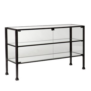 Terrarium Display Curio/Console - CM8861 - Black - SEI - 1 of 4