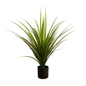 Nearly Natural 2-ft  UV Resistant Artificial Grass Plant (Indoor/Outdoor) - 1 of 4