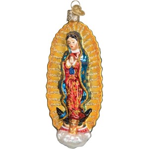 Old World Christmas Glass Blown Ornament, Our Lady Of Guadalupe - 1 of 4