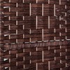 SpassWay 71"H Artisan Woven Wood Folding Screen Multi Panel Room Divider for Natural Privacy and Organic Style (Nature Wood and Brown) - 2 of 4