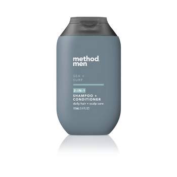 Method Men Sea + Surf 2-in-1 Shampoo + Conditioner - Trial Size - 3.4 fl oz