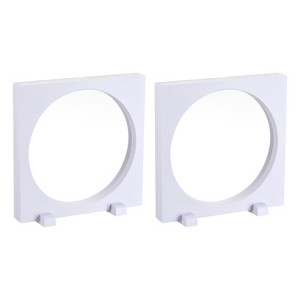 Unique Bargains TPU film 3D Jewelry Box with Base 2 Pcs - 1 of 4