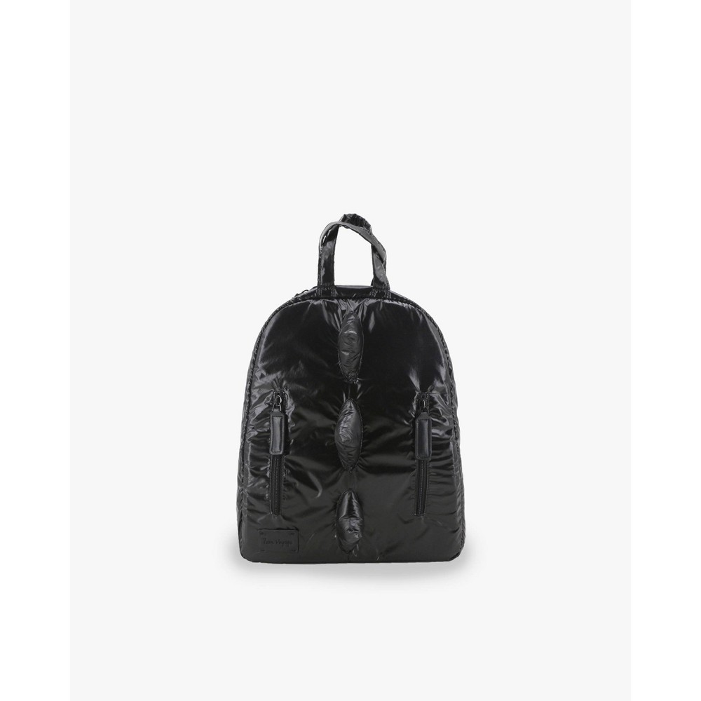Photos - Backpack 7AM Enfant Kids' 14" Dino Puffer  - Black