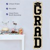 Big Dot of Happiness Gold Graduation Banner - Vertical Shaped Banner Decorations - image 2 of 4